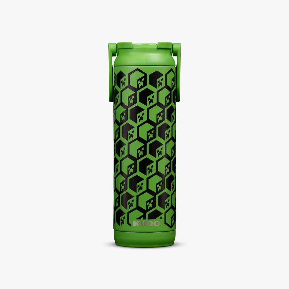 Minecraft Creeper Glow in the Dark 20 Oz Bottle