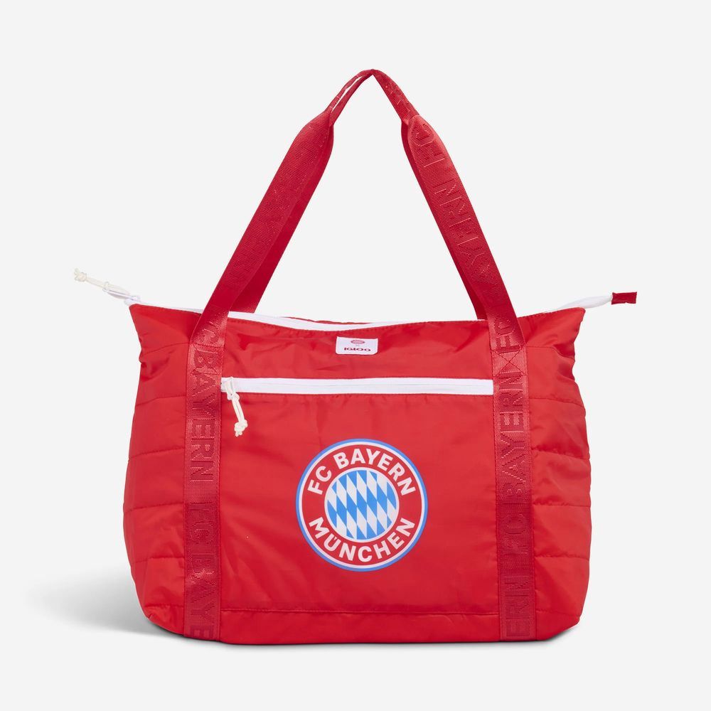 FC Bayern München Packable Puffer 20-Can Cooler Bag