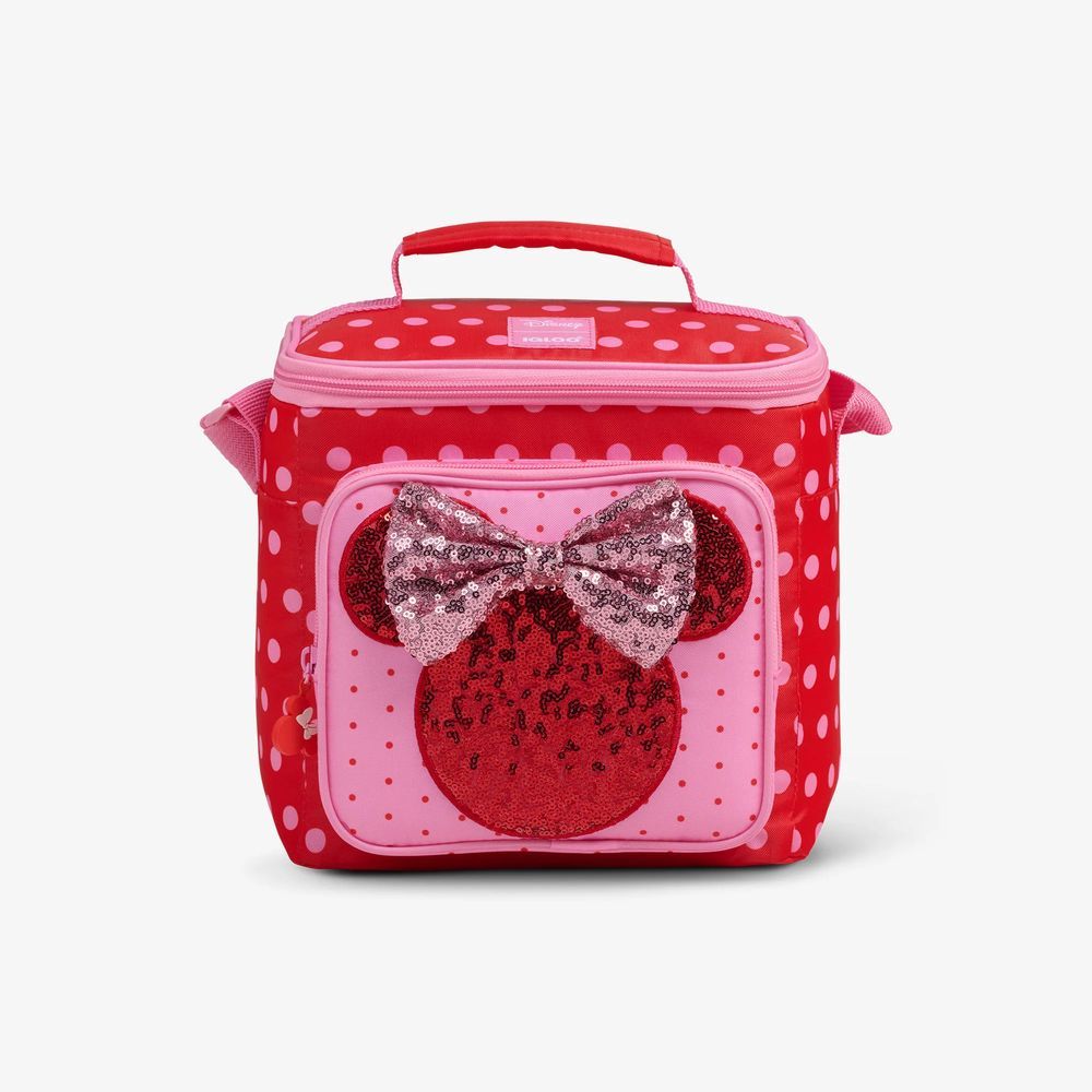 Disney Minnie Mouse Polka Dots Square Lunch Cooler Bag