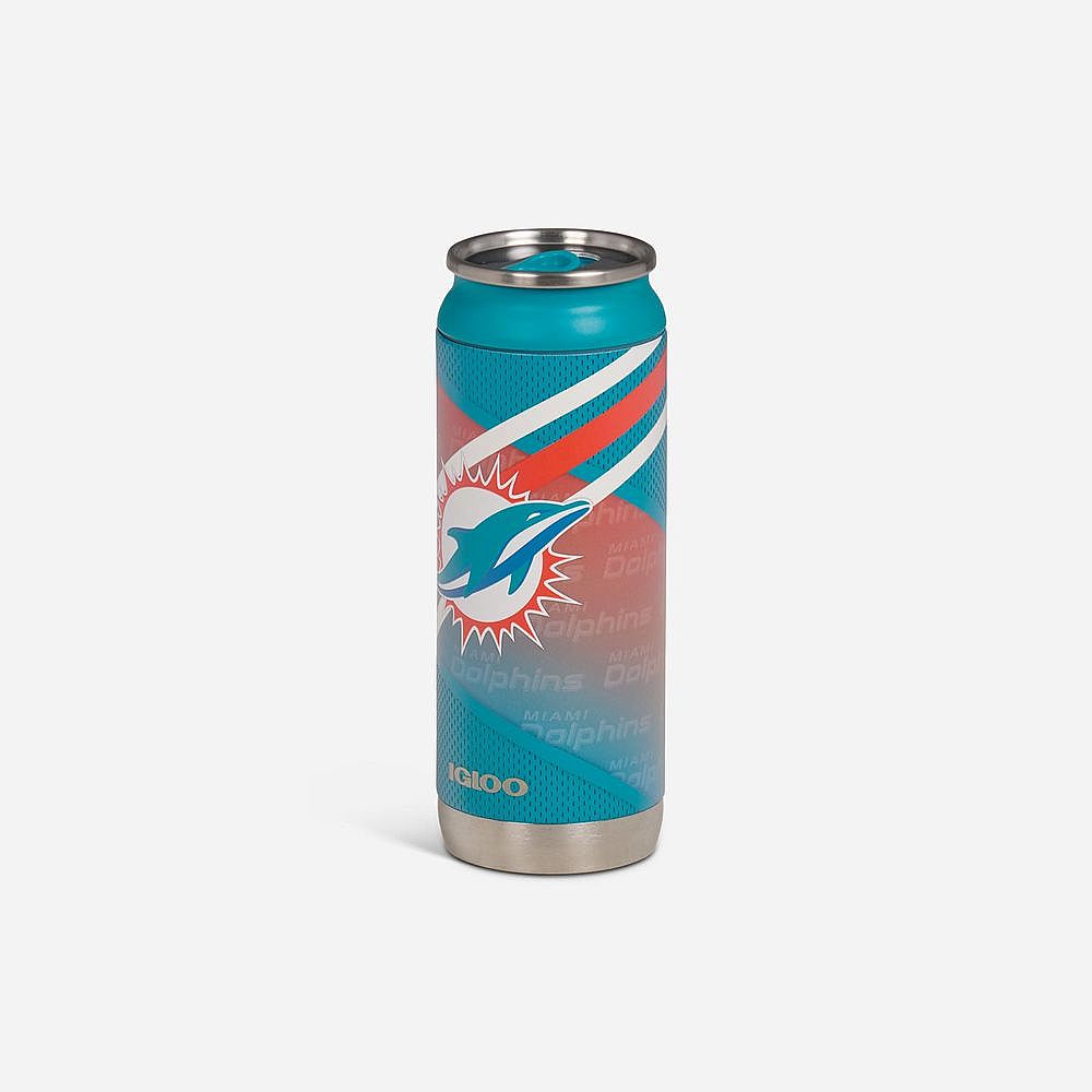 Miami Dolphins 16 Oz Can - Image 2
