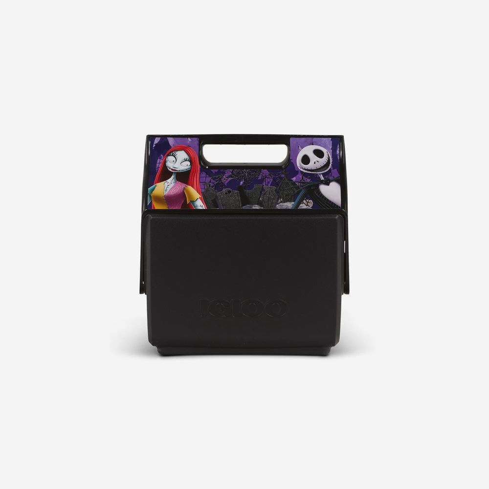 Disney Tim Burton’s The Nightmare Before Christmas Jack Skellington & Sally Little Playmate 7 Qt Cooler